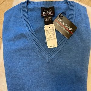 NWT Joseph a Banks XL  signature collection V-neck longsleeve sweater